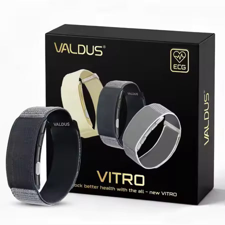 VALDUS VITRO | Bracelet Connecté Santé & Fitness sans écran